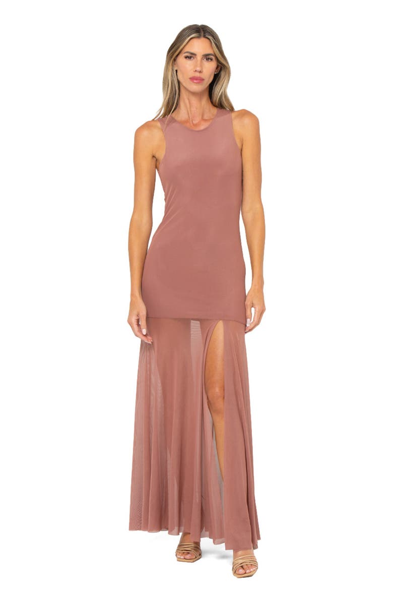 JBQ Bella Dress, Main, color, Mauve