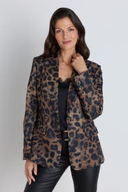 The Noli Shop Cheryl Single Breasted Blazer