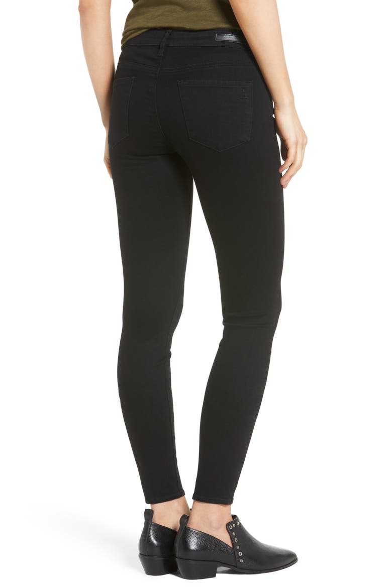 Sarah Ankle Skinny Jeans, Alternate, color, ASPHALT
