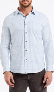 Robert Graham Irving Knit Button-Up Shirt