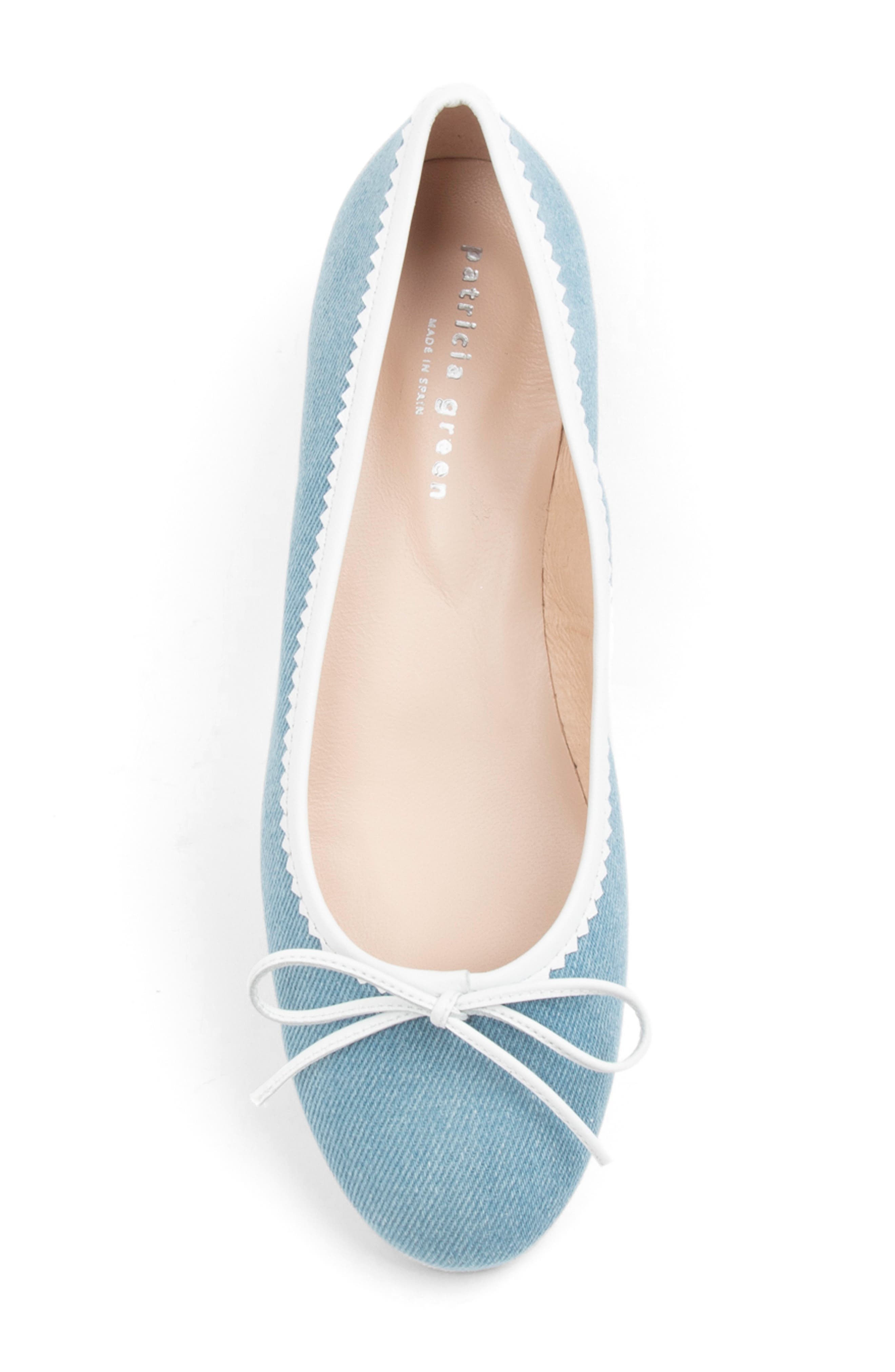 patricia green Hudson Pump, Alternate, color, Denim/ White