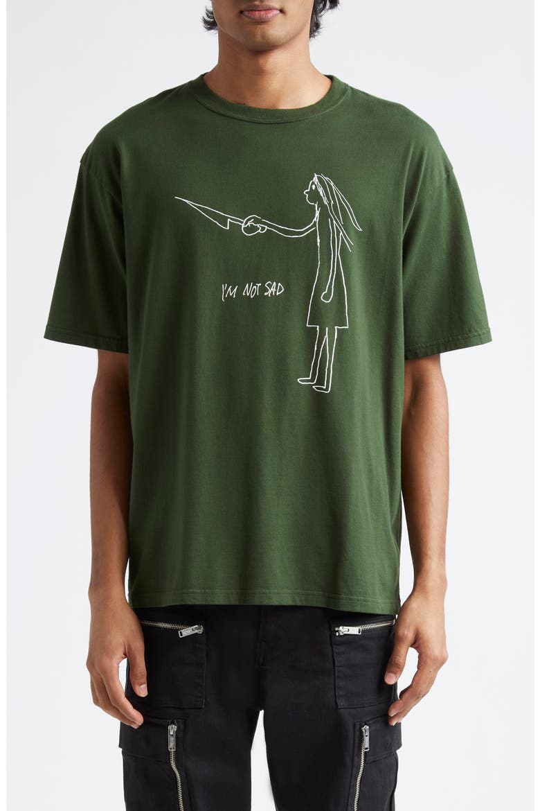 Undercover I'm Not Sad Graphic T-Shirt (Men) | Nordstrom