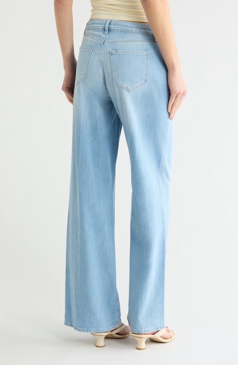 L'AGENCE Alicent High Waist Wide Leg Jeans, Alternate, color, Essex