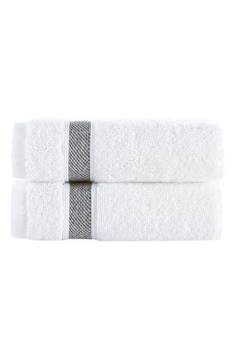Ottoman Rolls 2-Pack Turkish Cotton Washcloths