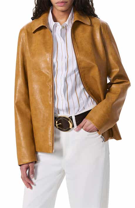 rag & bone Jordie Faux Leather Jacket