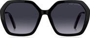 Marc Jacobs 57mm Gradient Square Sunglasses