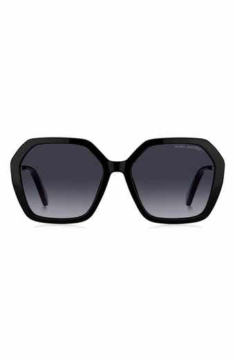 Marc Jacobs 57mm Gradient Square Sunglasses