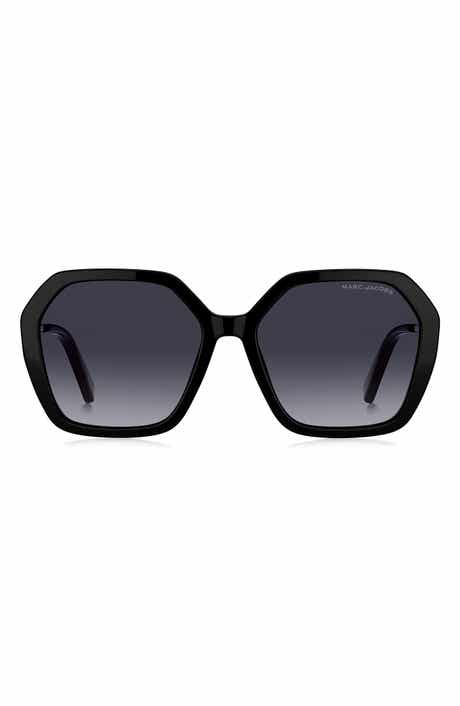 Marc Jacobs 57mm Gradient Square Sunglasses