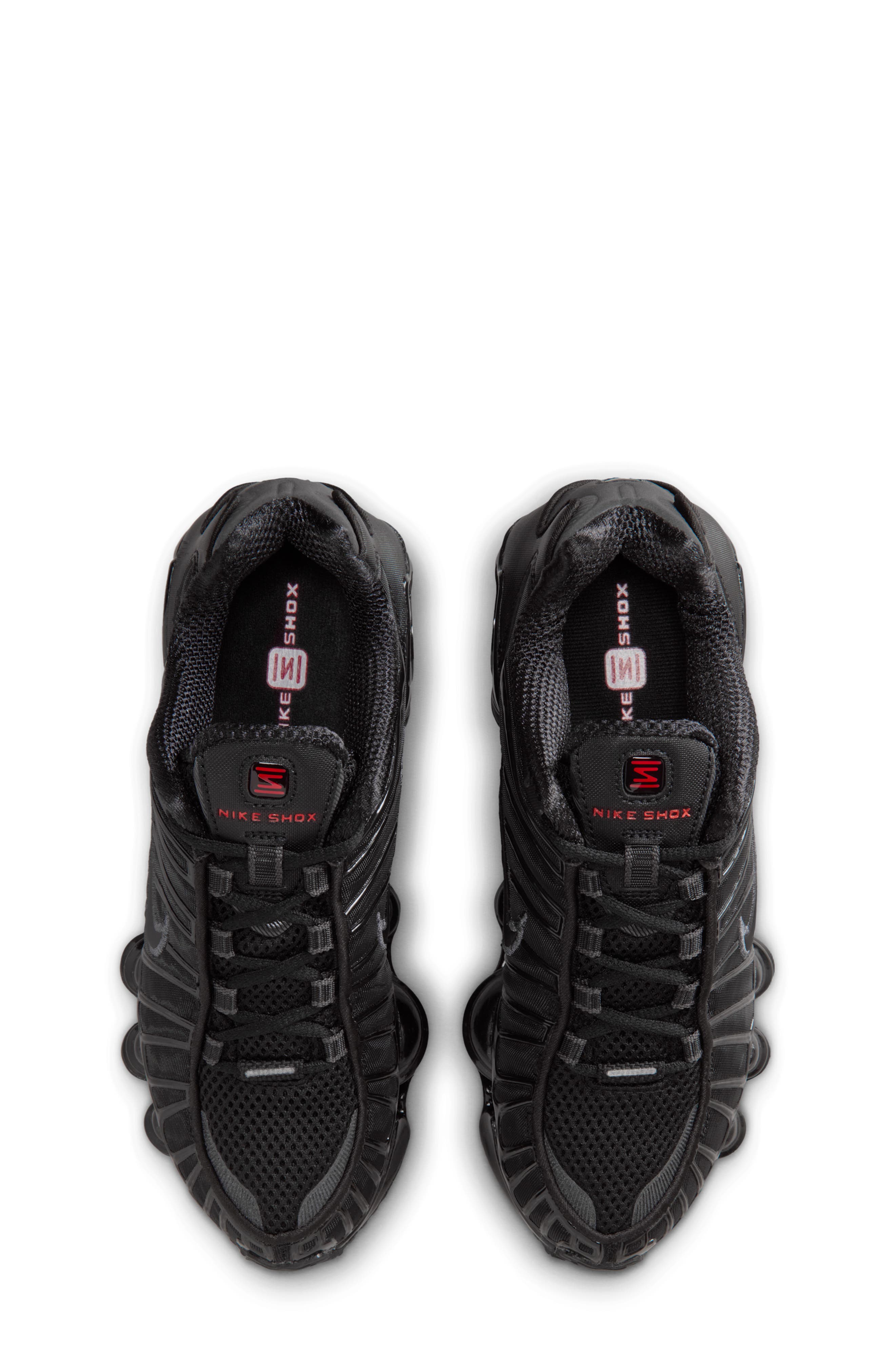 Nike Kids' Shox TL Sneaker, Alternate, color, 001 Black/Metallic Hema