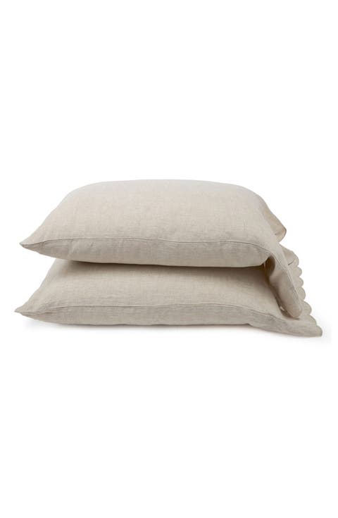 Kelly Set of 2 Linen Pillowcases