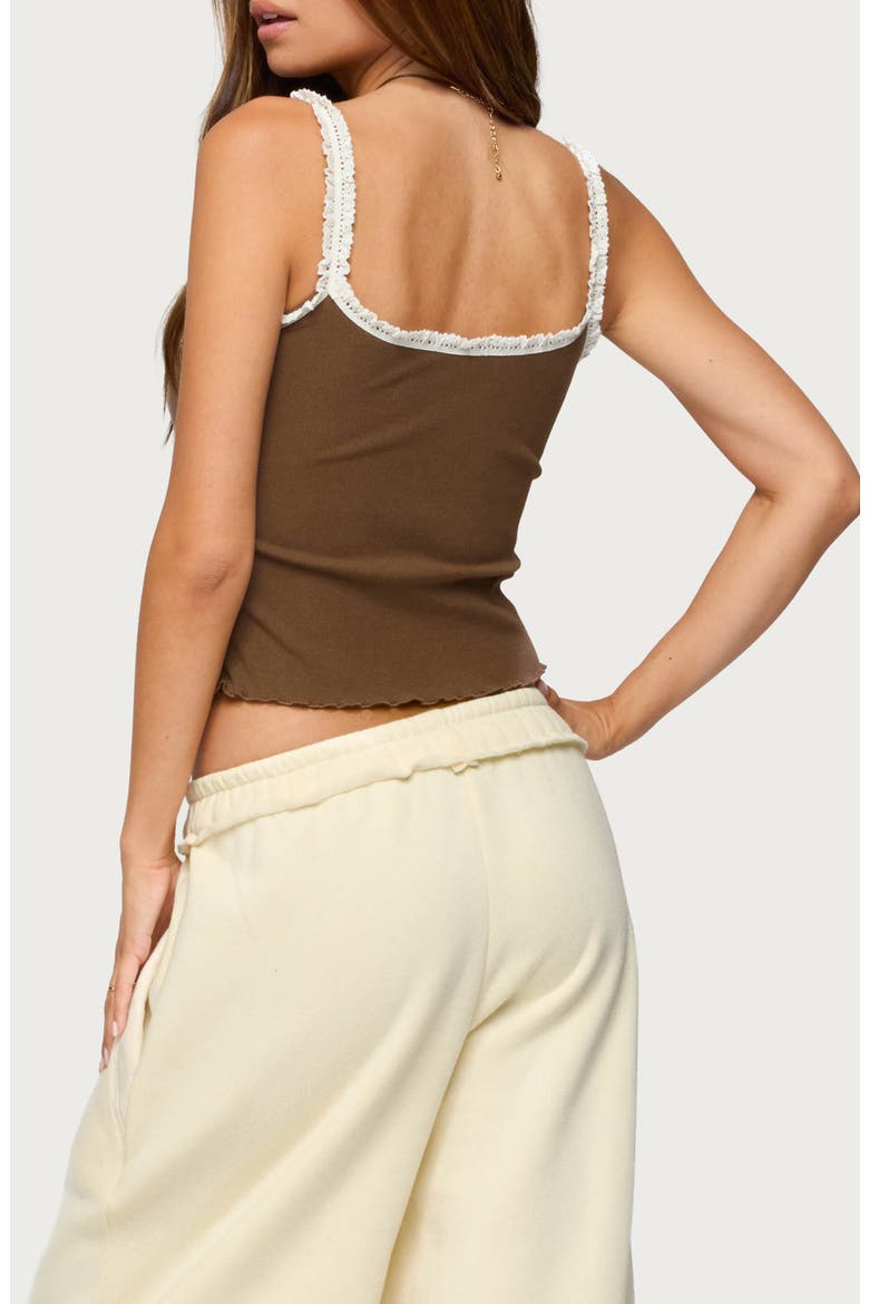 Nashville Cowboy Graphic Crop Tank, Alternate, color, BROWN