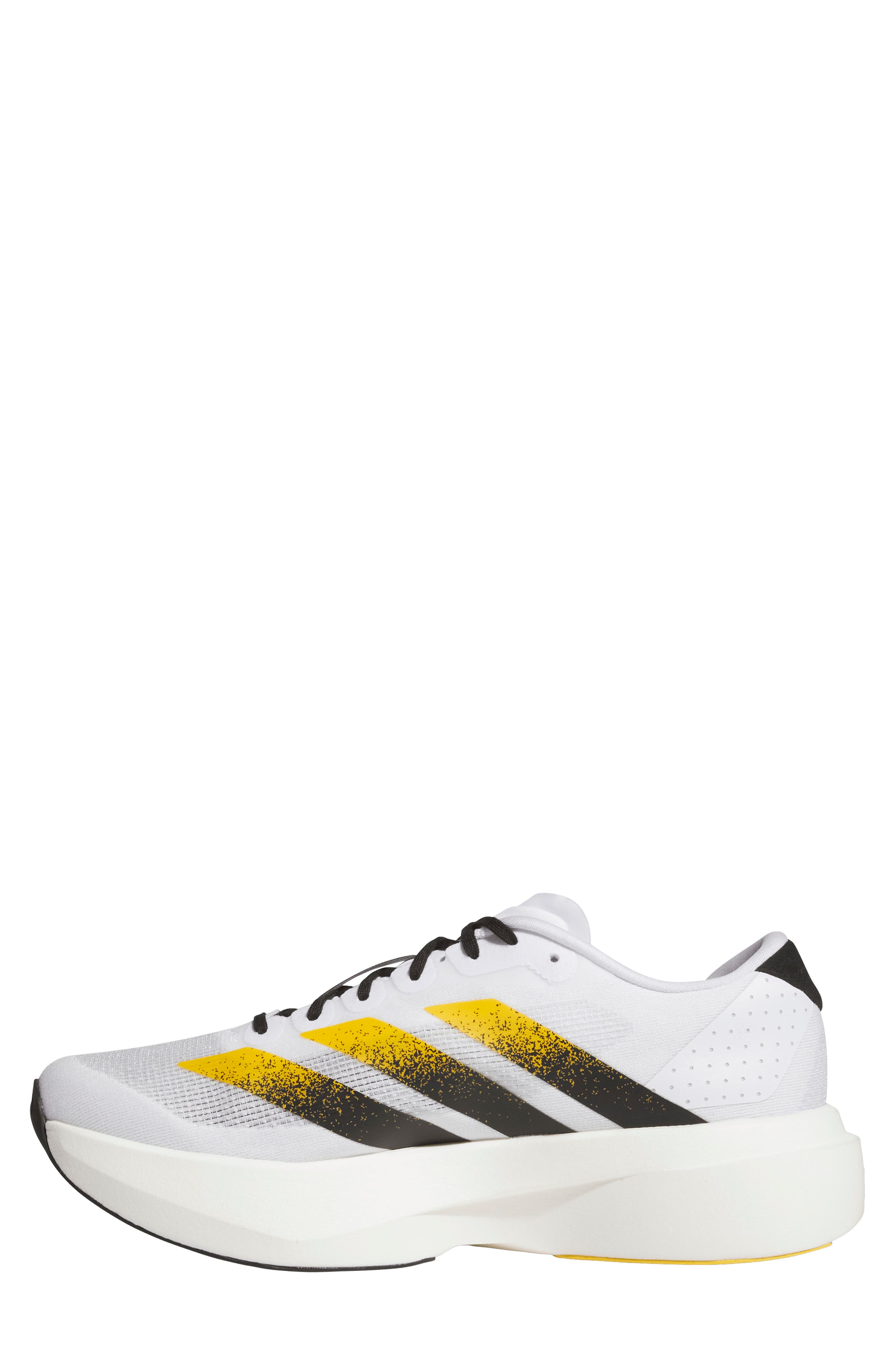 Adizero Evo SL Running Shoe, Alternate, color, WHITE