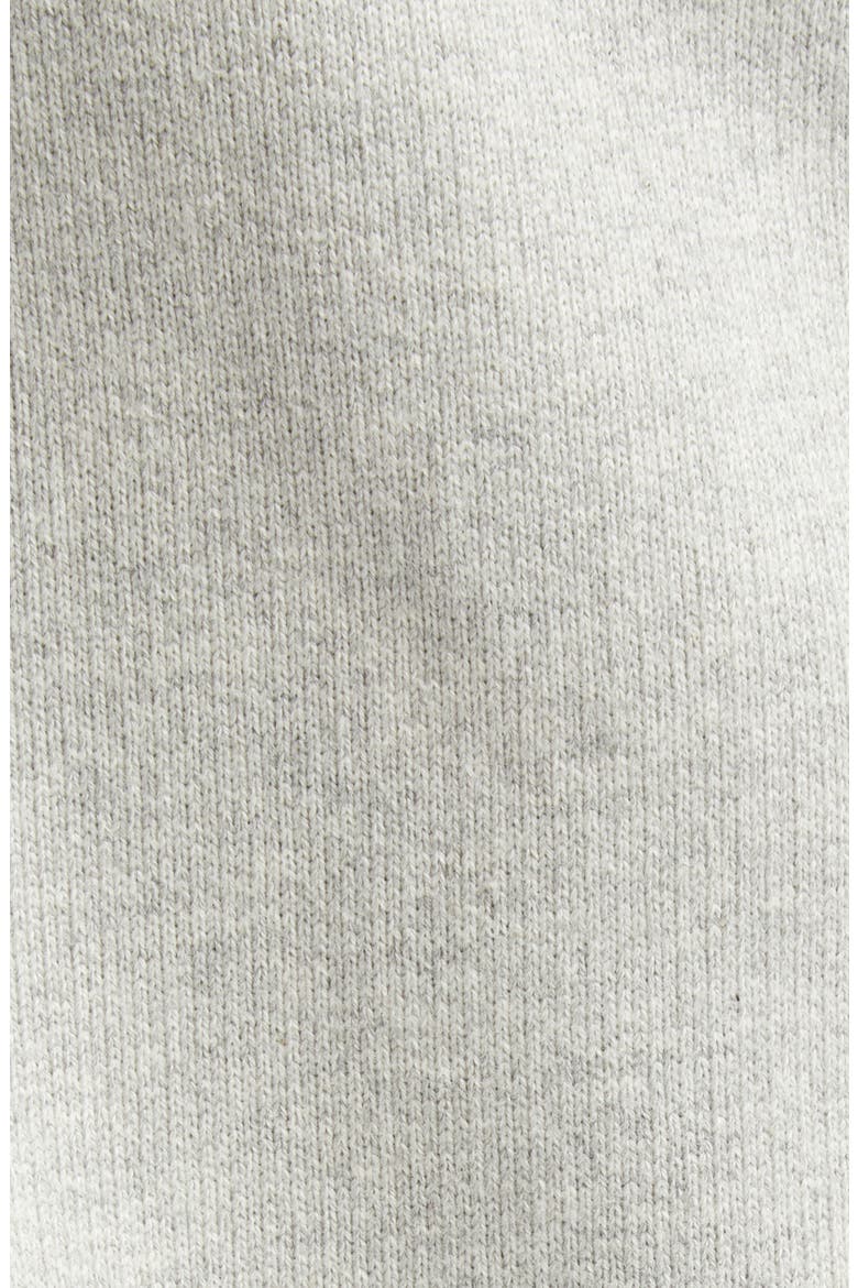 Logo Embroidered Organic Cotton Hoodie, Alternate, color, GREY MARL