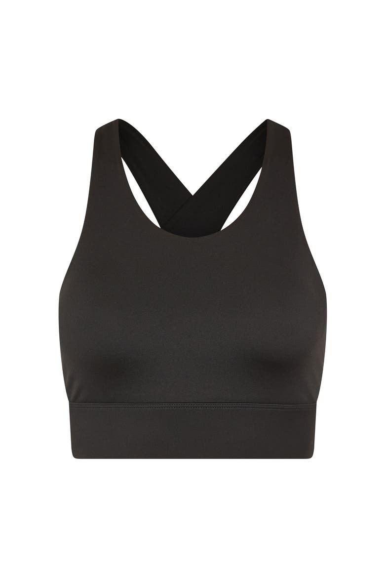 Prida High Support Performance Sport Top, Alternate, color, Black