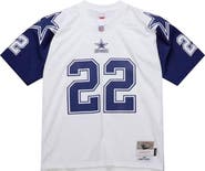 Mitchell & Ness Men's Mitchell & Ness Emmitt Smith White Dallas Cowboys 1994 Alternate Legacy Replica Jersey