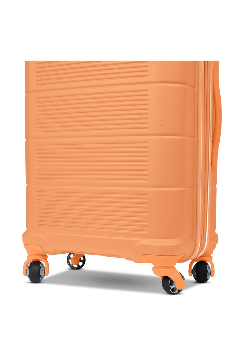 Stratum 2.0 Hardside 20" Spinner Carry On Luggage, Alternate, color, Papaya