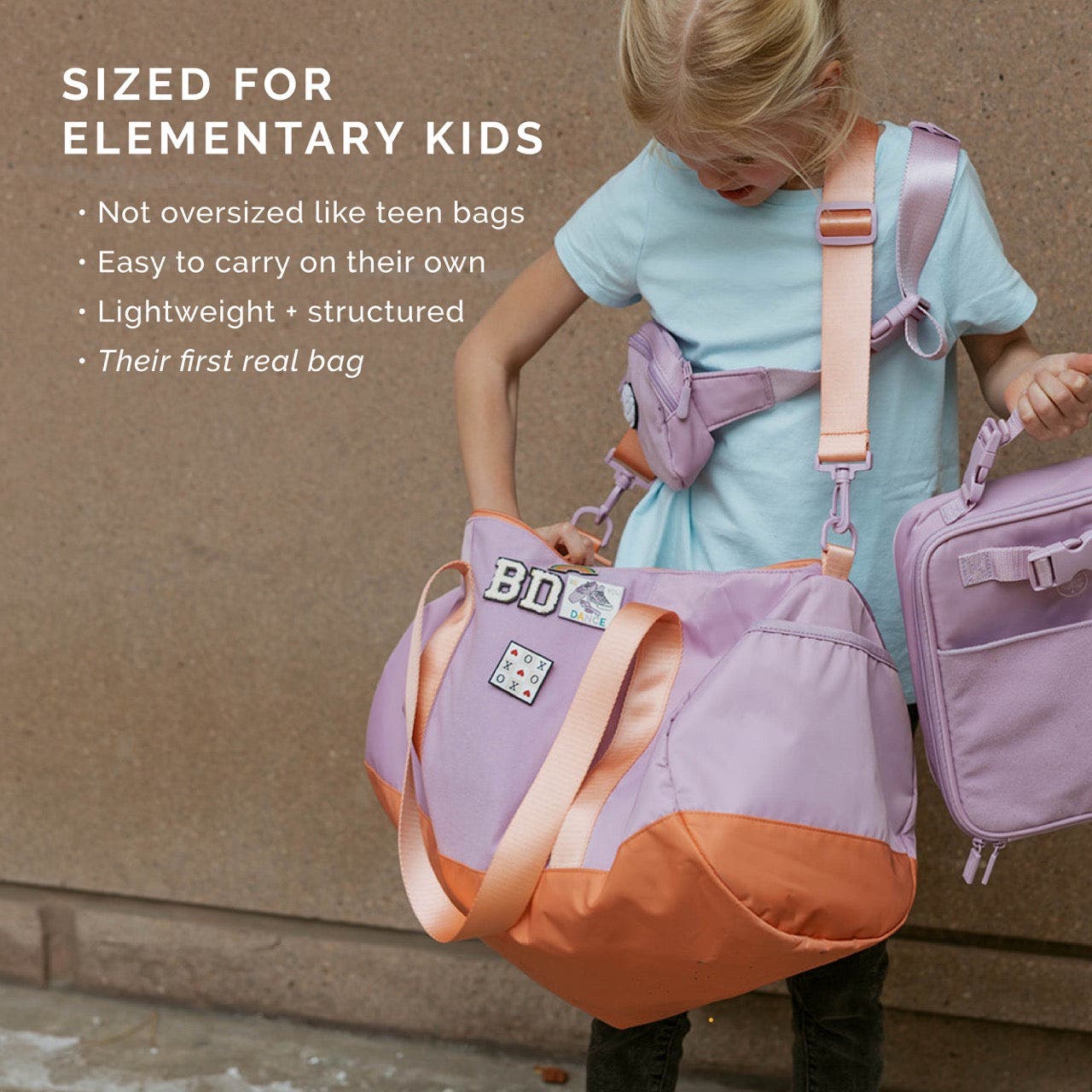Duffel Bag, Alternate, color, Lilac