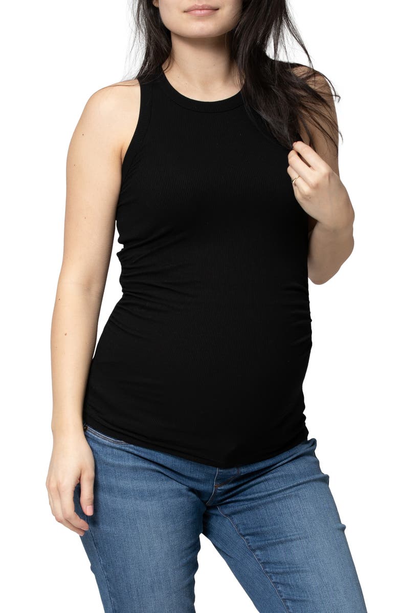 Nom Maternity Maternity Racerback Tank, Main, color, 