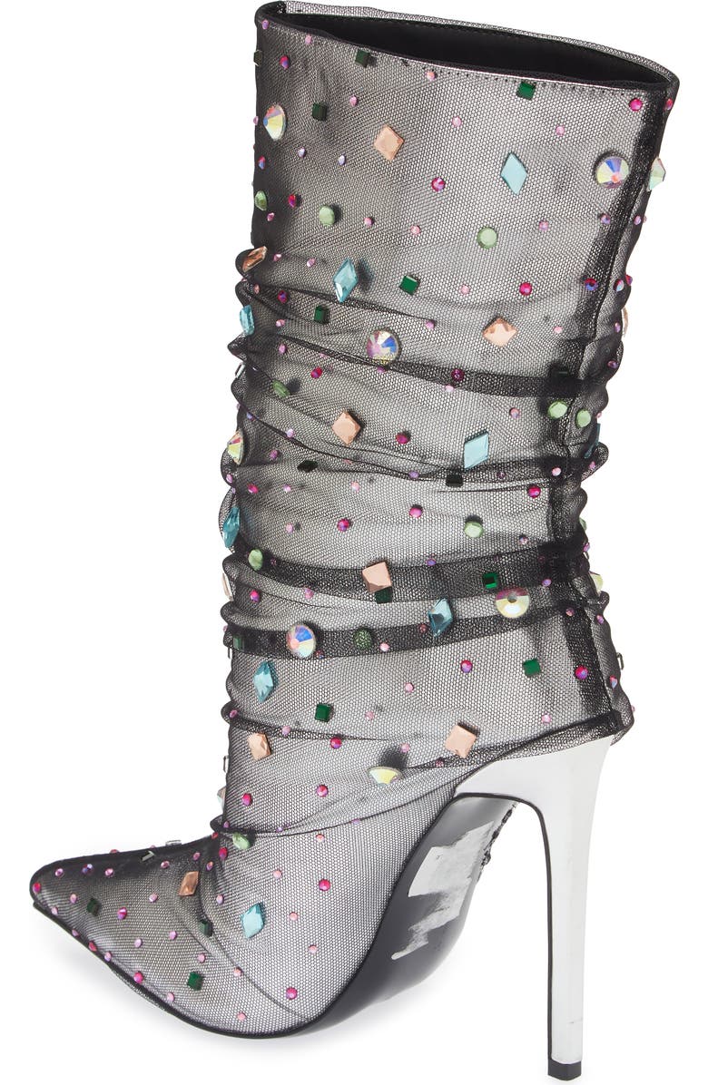 AZALEA WANG Liora Stiletto Bootie, Alternate, color,