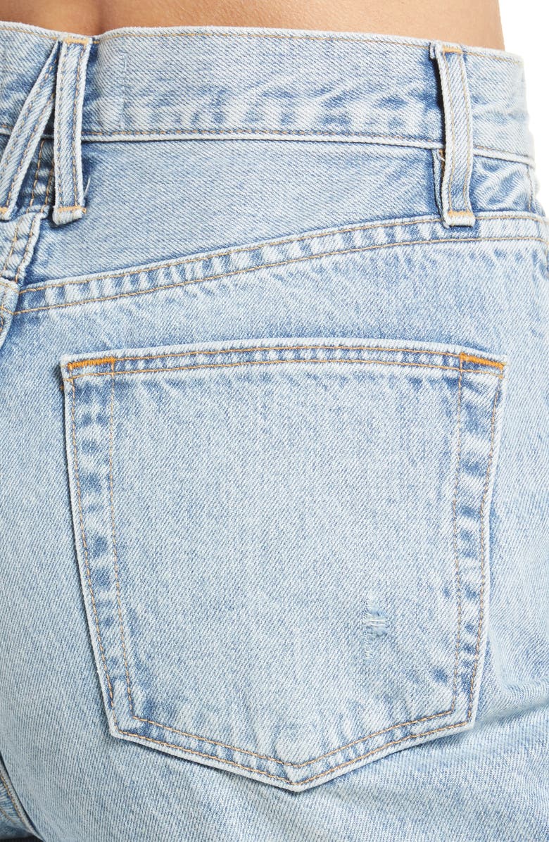 SLVRLAKE Dakota High Waist Relaxed Boyfriend Jeans, Alternate, color, 