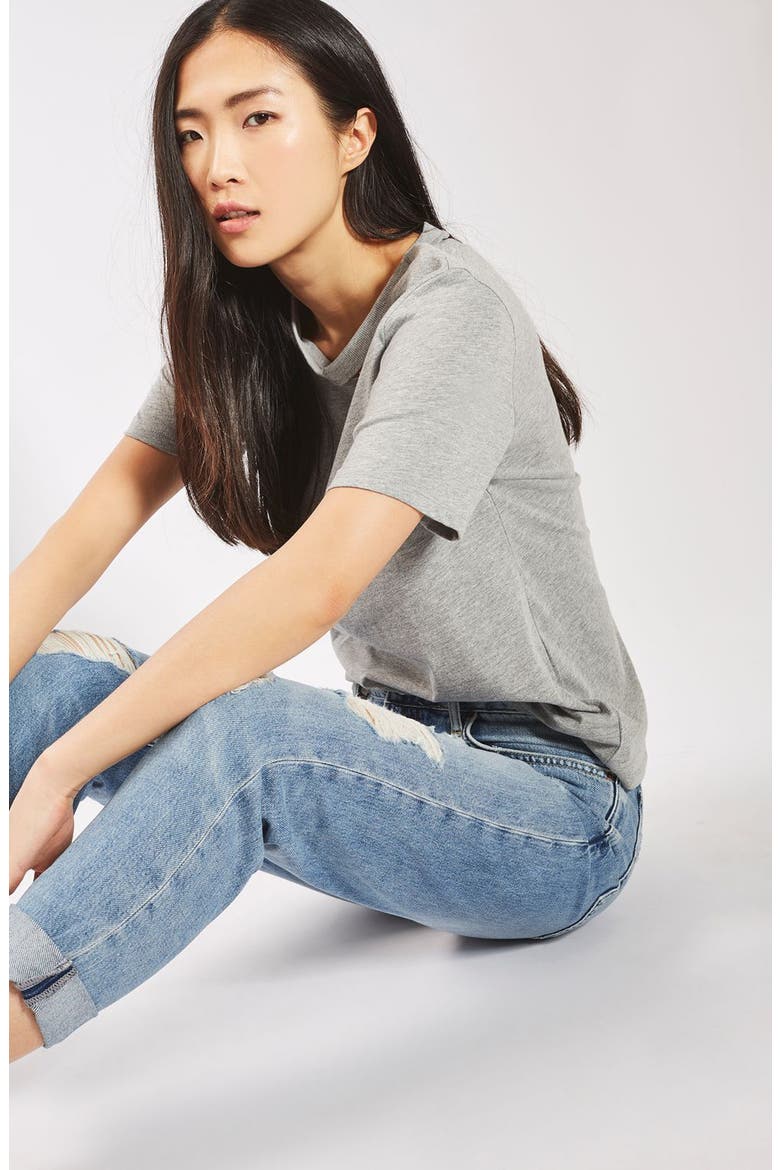 Hayden Super Ripped Boyfriend Jeans, Alternate, color, LIGHT DENIM