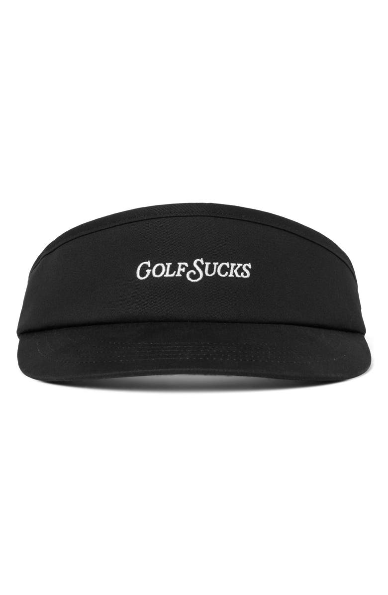 TravisMathew Golf Sucks Adjustable Visor, Alternate, color, 