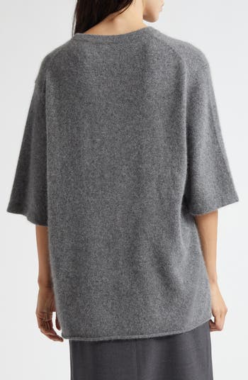 Raven Mercerized Wool & Yak Hair Blend Sweater