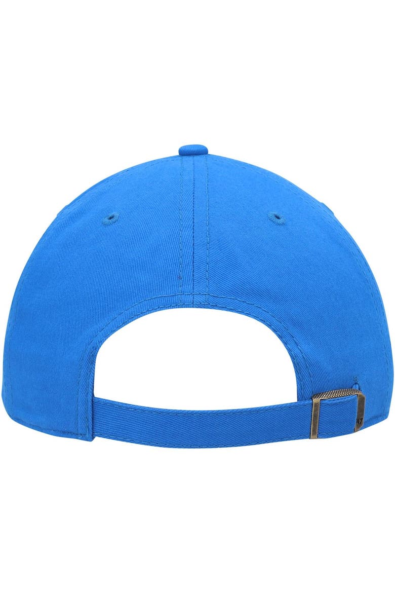 Women's '47 Powder Blue Los Angeles Chargers Miata Clean Up Primary Adjustable Hat, Alternate, color, Powder Blue
