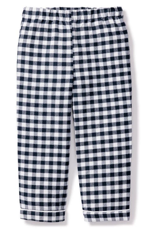 Kids' Gingham Cotton Blend Pajama Pants (Big Kid)