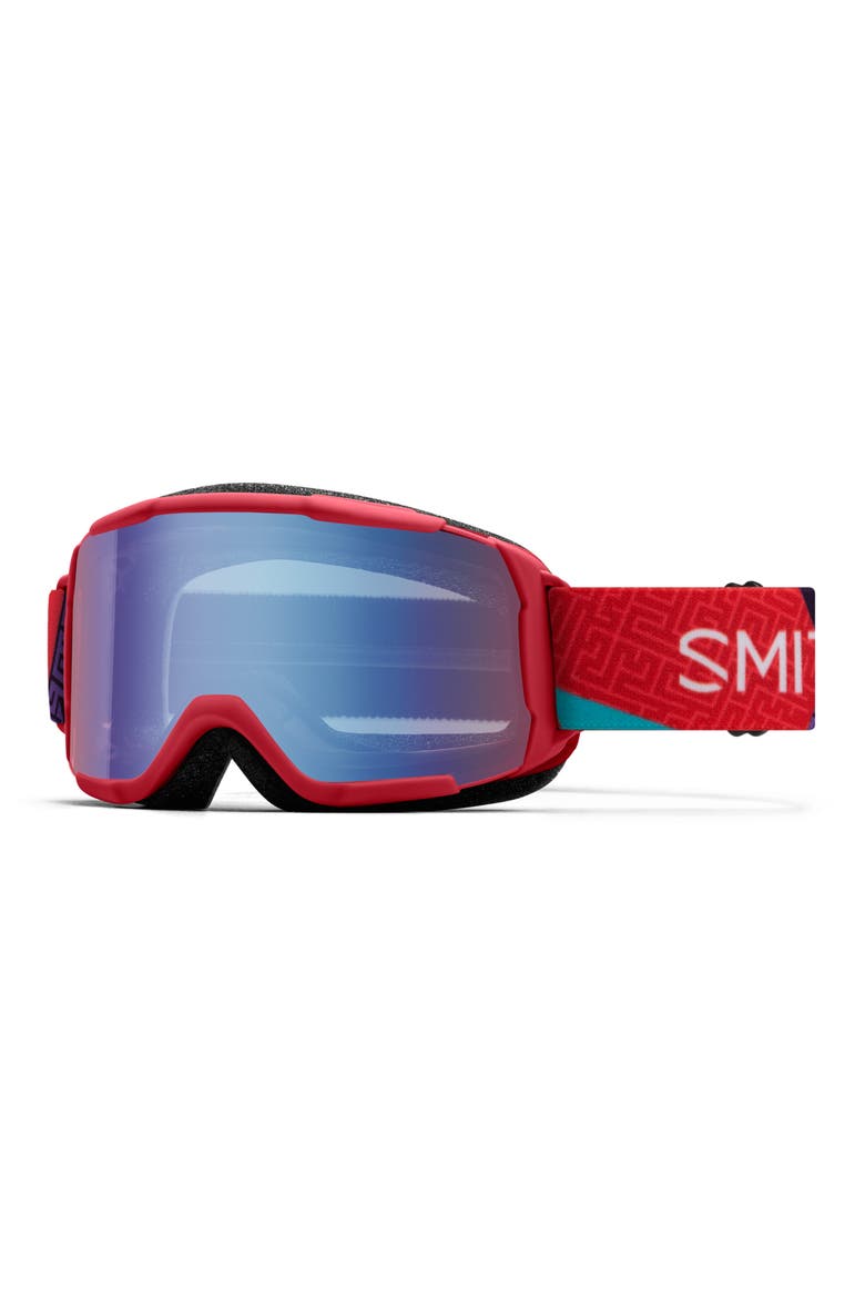 Daredevil Snow Goggles, Main, color, CRIMSON A-MAZE-ZING / BLUE