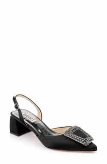 Badgley Mischka Collection Emmie Slingback Pointed Toe Pump