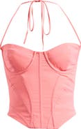 Mistress Rocks Halter Corset Top