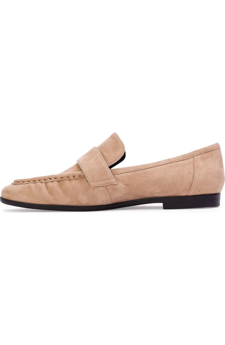 BLACK SUEDE STUDIO Arrow Suede Loafer, Alternate, color, Taupe Suede