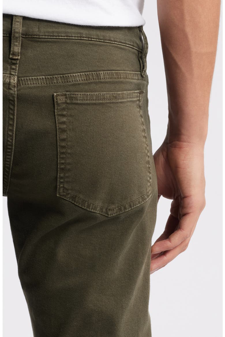 Modern Straight Jeans, Alternate, color, GARAGE MOSS GREEN