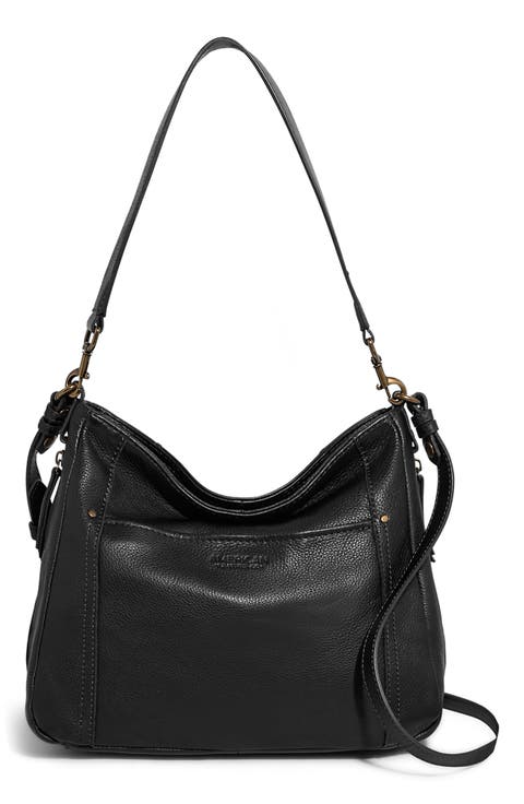 Austin Convertible Leather Shoulder Bag