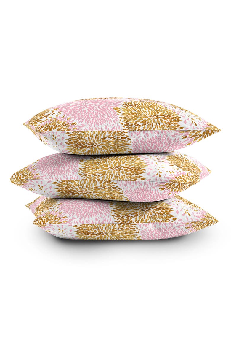 Deny Designs Marta Barragan Camarasa Abstract Flowers Square Throw Pillow, Alternate, color, Multi