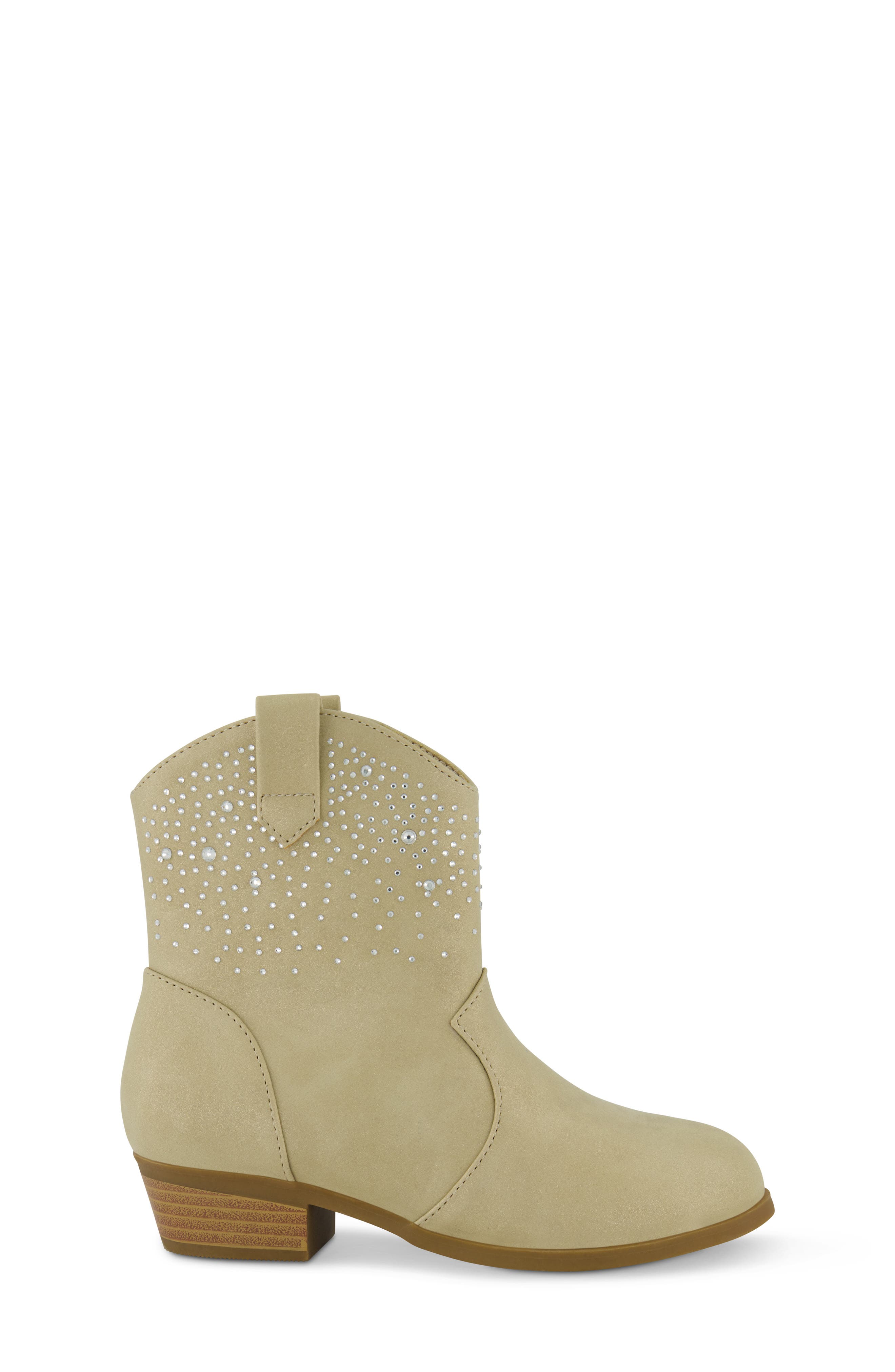 Jessica Simpson Kids' Layla Fade Western Bootie, Alternate, color, Gold