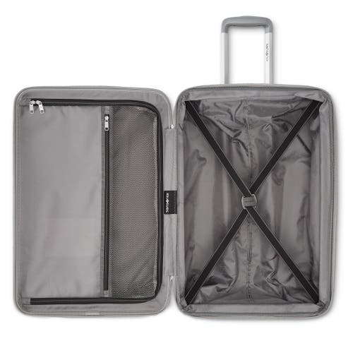 Samsonite Opto 3 Hardside 2 Piece Set (co/lg) Spinner Luggage In Silver