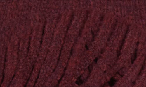 Diotima Medusa Fringed Wool Blend Sweater Skirt In Burgundy