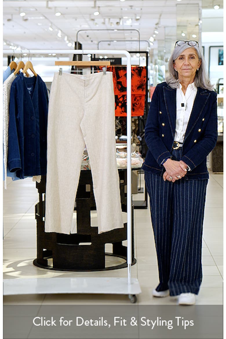 Vida Low Rise Linen Pants video