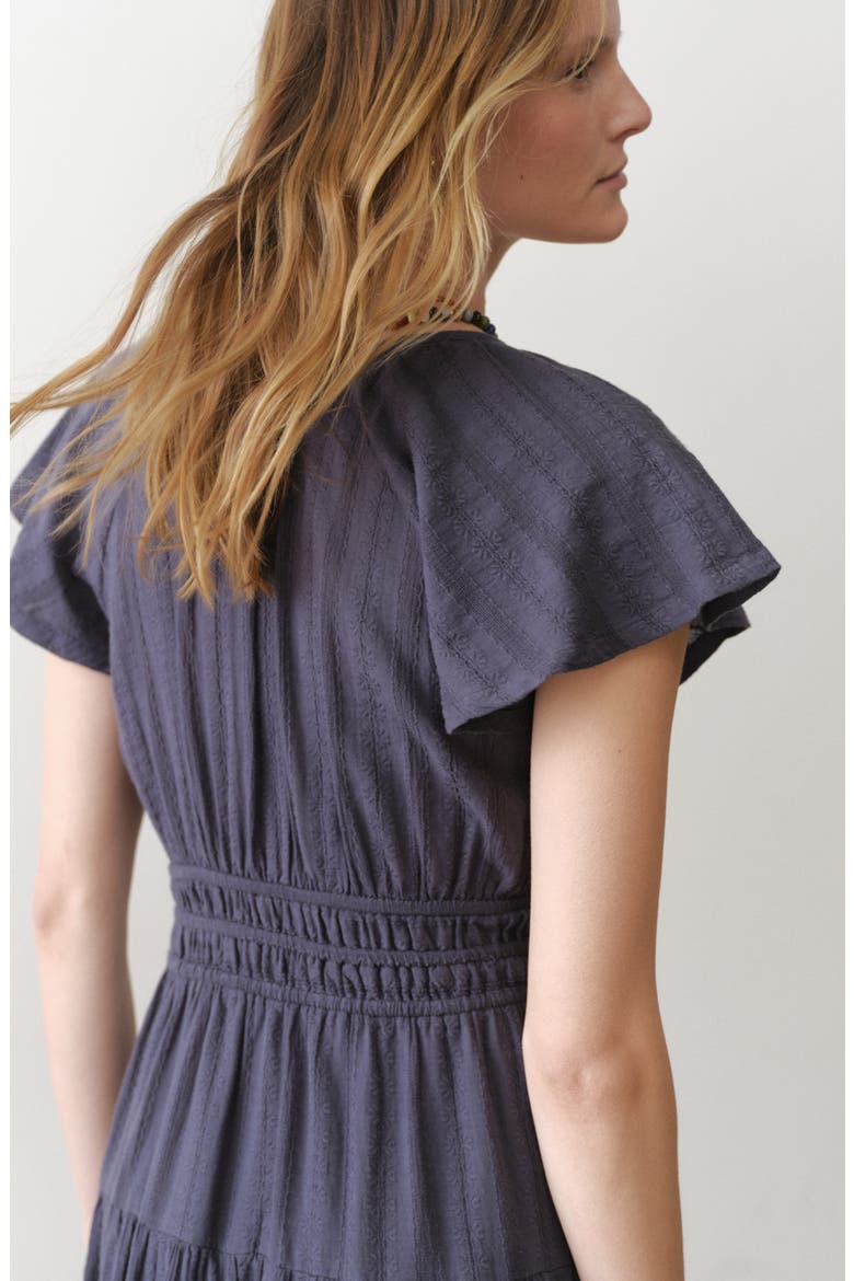 Skye Cotton Midi Dress, Alternate, color, INDIGO
