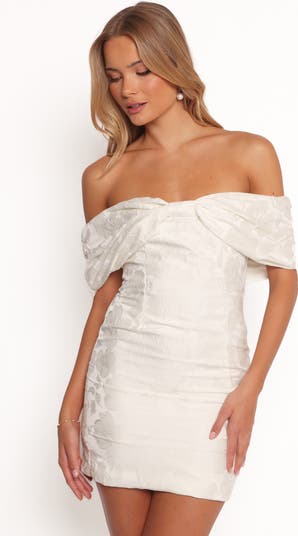 Kaeli Floral Jacquard Minidress
