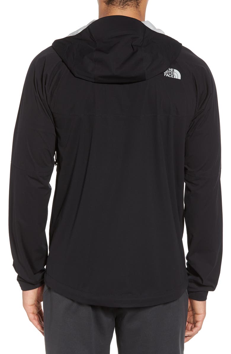 The North Face Allproof Stretch Hooded Rain Jacket, Alternate, color, 