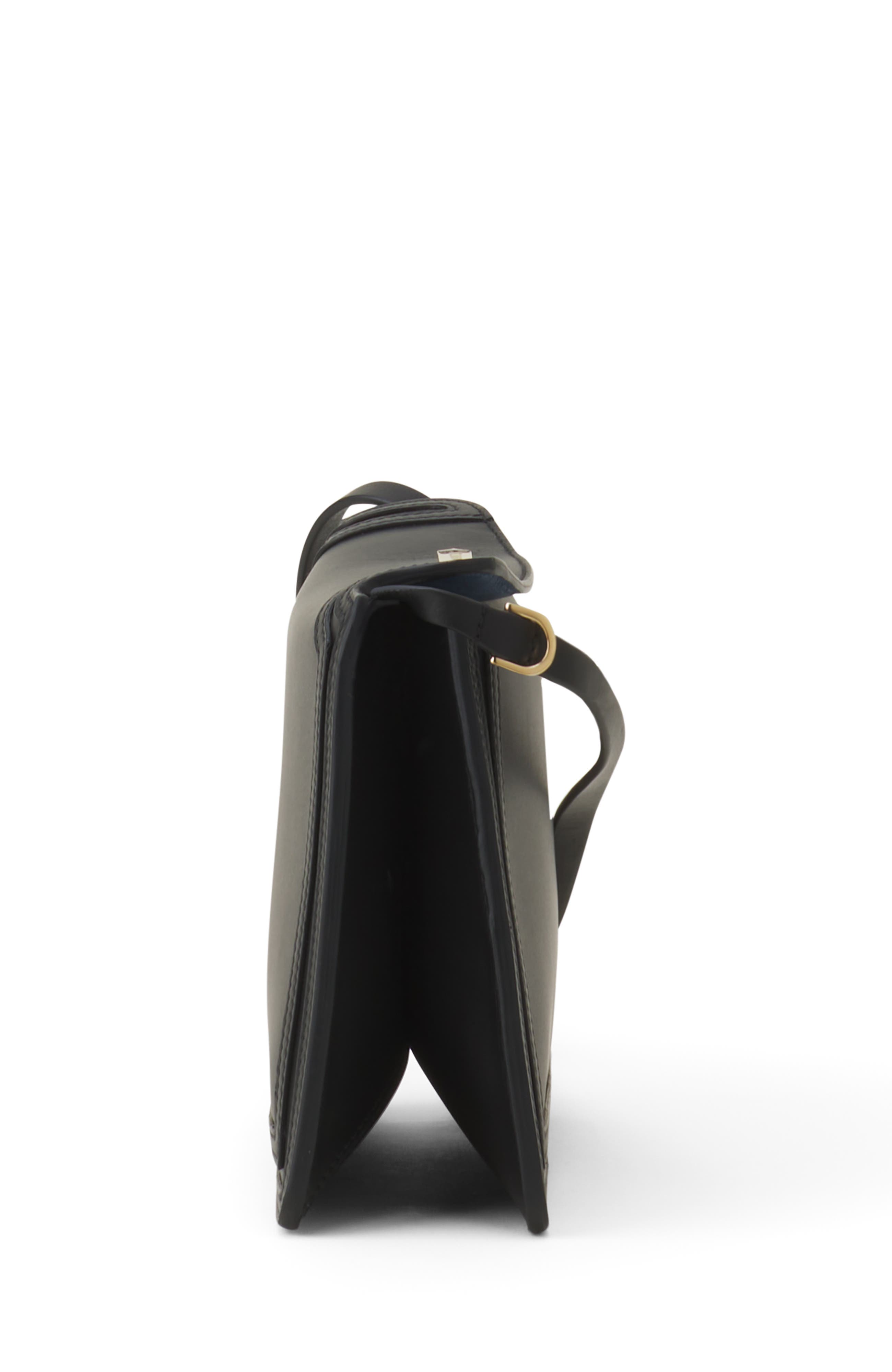 Compagnon 16 Leather Bag, Alternate, color, Black