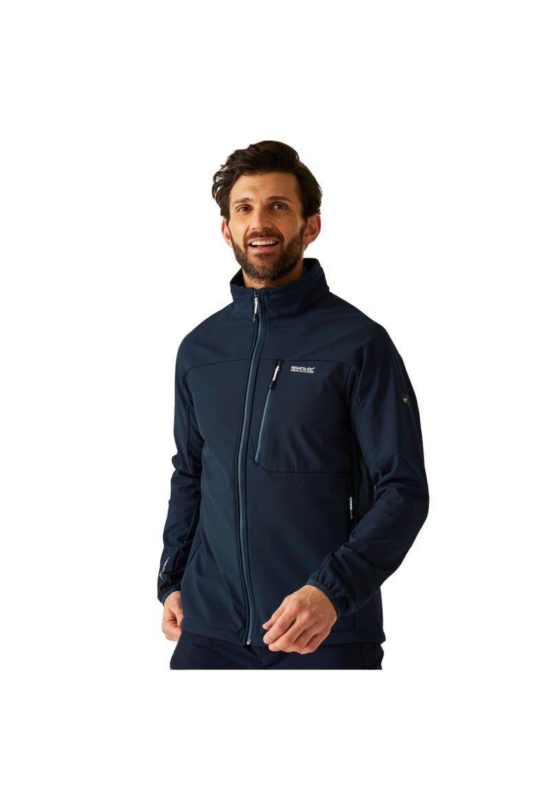 Mountdale Soft Shell Jacket, Alternate, color, Navy Blue