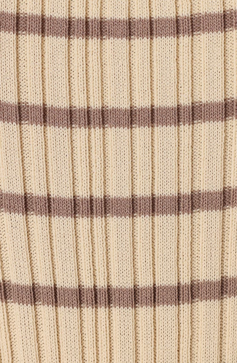 Petal & Pup Milla Stripe Rib Sweater Tank, Alternate, color, Cream Mocha