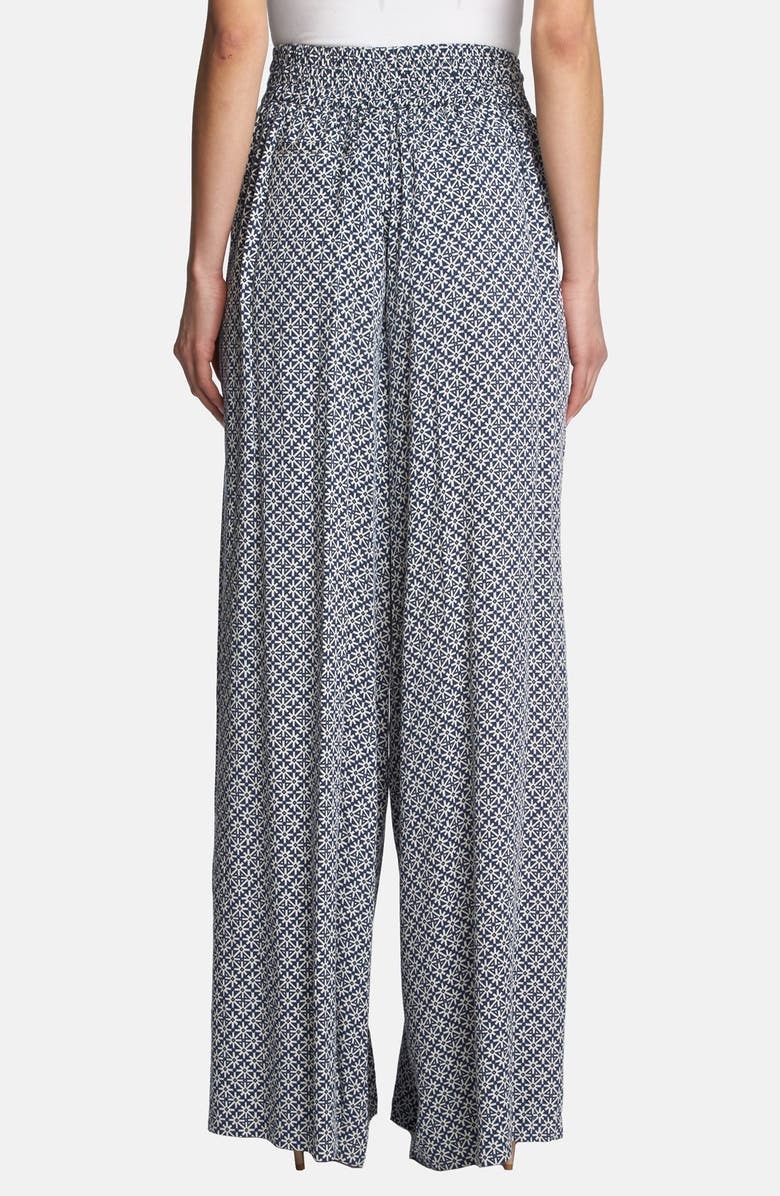 1.STATE High Rise Wide Leg Print Trousers, Alternate, color,