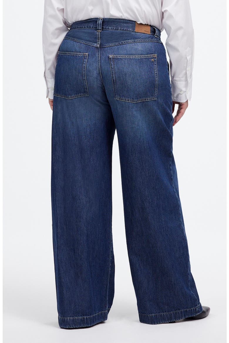 Airy Superwide Leg Utility Jeans, Alternate, color, LINDEWOOD WASH