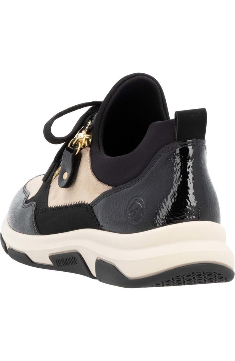 REMONTE Soraya 02 Sneaker, Alternate, color, Black/ Jute/ Schwarz/ Schwarz