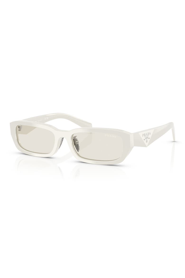 55mm Rectangular Sunglasses, Alternate, color, DUST